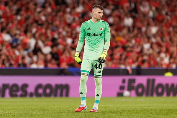 Dominik Livakoviç Şampiyonlar Ligi ön eleme maçında SL Benfica ile Fenerbahçe SK (Maciej Rogowski) arasında görüldü.)