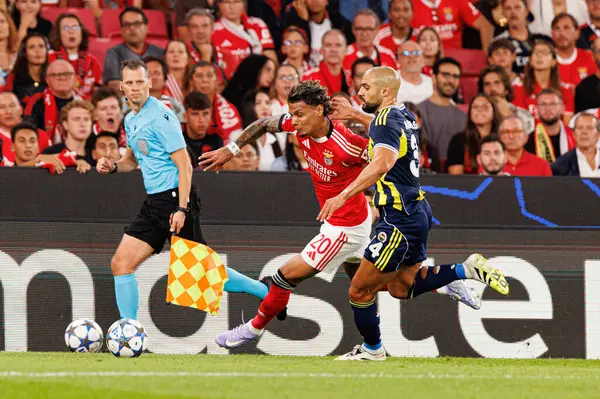 Richard Rios ve Sofya Amrabat Şampiyonlar Ligi eleme maçında SL Benfica ve Fenerbahçe SK (Maciej Rogowski)