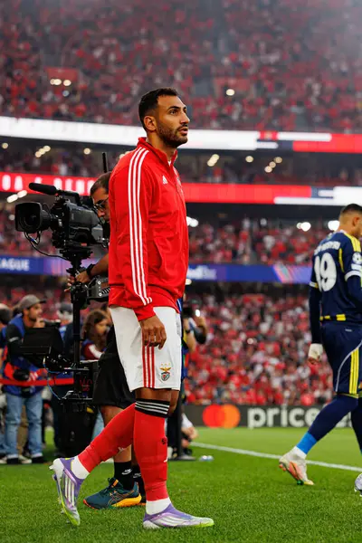 Vangelis Pavlidis, SL Benfica ve Fenerbahçe SK (Maciej Rogowski) arasındaki Şampiyonlar Ligi ön eleme maçında görüldü.)