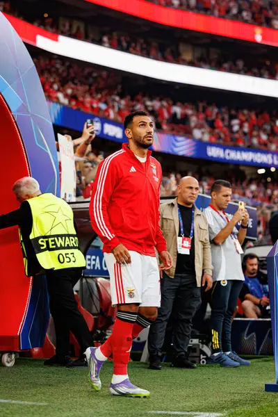 Vangelis Pavlidis, SL Benfica ve Fenerbahçe SK (Maciej Rogowski) arasındaki Şampiyonlar Ligi ön eleme maçında görüldü.)