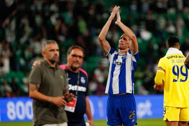 Luuk De Jong Liga Portekiz maçı sırasında Sporting CP ve FC Porto (Maciej Rogowski / Ball Raw Images) takımları arasında görüldü.)