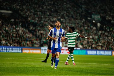 Alan Varela, Liga Portekiz maçı sırasında Sporting CP ve FC Porto takımları arasında görüldü (Maciej Rogowski / Ball Raw Images)