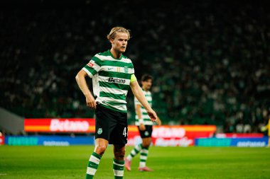 Morten Hjlumand, Liga Portekiz maçı sırasında Sporting CP ve FC Porto takımları arasında görüldü (Maciej Rogowski / Ball Raw Images)