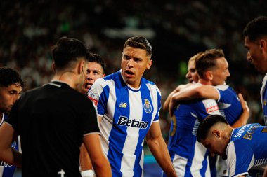 Jan Bednarek, Liga Portekiz maçı sırasında Sporting CP ve FC Porto takımları arasında görüldü (Maciej Rogowski / Ball Raw Images)
