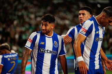 Alan Varela, Liga Portekiz maçı sırasında Sporting CP ve FC Porto takımları arasında görüldü (Maciej Rogowski / Ball Raw Images)