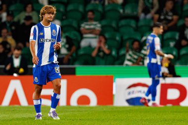 Rodrigo Mora, Liga Portekiz maçı sırasında Sporting CP ve FC Porto takımları arasında görüldü (Maciej Rogowski / Ball Raw Images)