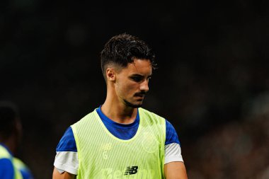 Stephen Eustaquio Liga Portekiz maçı sırasında Sporting CP ve FC Porto takımları arasında görüldü (Maciej Rogowski / Ball Raw Images)