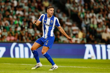 Jan Bednarek, Liga Portekiz maçı sırasında Sporting CP ve FC Porto takımları arasında görüldü (Maciej Rogowski / Ball Raw Images)