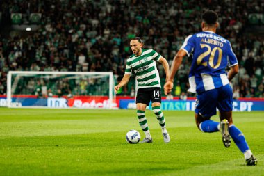 Giorgi Kochorashvili, Liga Portekiz maçı sırasında Sporting CP ve FC Porto takımları arasında görüldü (Maciej Rogowski / Ball Raw Images)