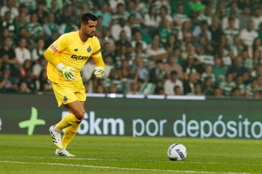 Diogo Costa, Liga Portekiz maçı sırasında Sporting CP ve FC Porto takımları arasında görüldü (Maciej Rogowski / Ball Raw Images)