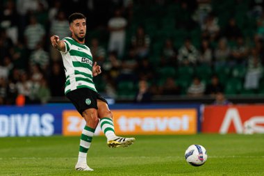Goncalo Inacio, Liga Portekiz maçı sırasında Sporting CP ve FC Porto takımları arasında görüldü (Maciej Rogowski / Ball Raw Images)