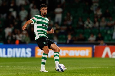 Goncalo Inacio, Liga Portekiz maçı sırasında Sporting CP ve FC Porto takımları arasında görüldü (Maciej Rogowski / Ball Raw Images)