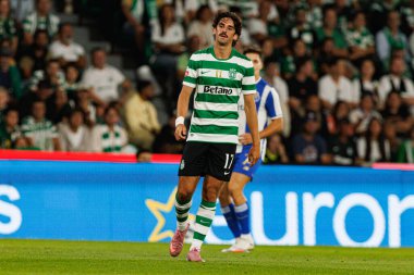 Francisco Trincao, Liga Portekiz maçı sırasında Sporting CP ve FC Porto takımları arasında görüldü (Maciej Rogowski / Ball Raw Images)