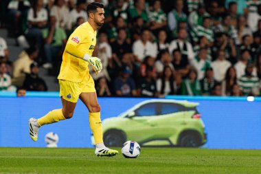 Diogo Costa, Liga Portekiz maçı sırasında Sporting CP ve FC Porto takımları arasında görüldü (Maciej Rogowski / Ball Raw Images)