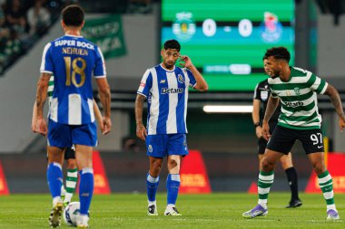 Alan Varela, Liga Portekiz maçı sırasında Sporting CP ve FC Porto takımları arasında görüldü (Maciej Rogowski / Ball Raw Images)