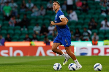 Jan Bednarek, Liga Portekiz maçı sırasında Sporting CP ve FC Porto takımları arasında görüldü (Maciej Rogowski / Ball Raw Images)
