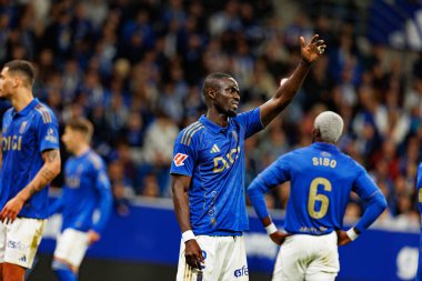 Eric Bailly seen during LaLiga EA SPORTS game between teams of Real Oviedo  and FC Barcelona at Carlos Tartiere Stadium (Maciej Rogowski/Ball Raw Images)