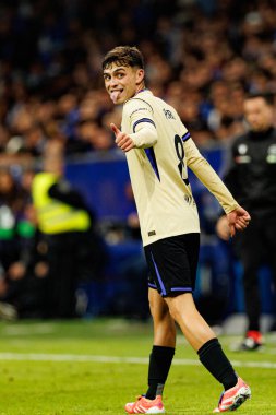 Pedri seen during LaLiga EA SPORTS game between teams of Real Oviedo  and FC Barcelona at Carlos Tartiere Stadium (Maciej Rogowski/Ball Raw Images)