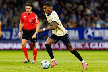 Marcus Rashford seen during LaLiga EA SPORTS game between teams of Real Oviedo  and FC Barcelona at Carlos Tartiere Stadium (Maciej Rogowski/Ball Raw Images)