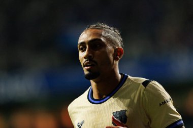 Raphinha seen during LaLiga EA SPORTS game between teams of Real Oviedo  and FC Barcelona at Carlos Tartiere Stadium (Maciej Rogowski/Ball Raw Images)