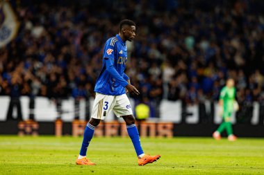 Abdel Rahim Alhassan seen during LaLiga EA SPORTS game between teams of Real Oviedo  and FC Barcelona at Carlos Tartiere Stadium (Maciej Rogowski/Ball Raw Images)