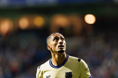 Raphinha seen during LaLiga EA SPORTS game between teams of Real Oviedo  and FC Barcelona at Carlos Tartiere Stadium (Maciej Rogowski/Ball Raw Images)