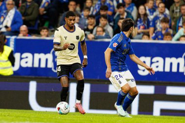 Marcus Rashford seen during LaLiga EA SPORTS game between teams of Real Oviedo  and FC Barcelona at Carlos Tartiere Stadium (Maciej Rogowski/Ball Raw Images)
