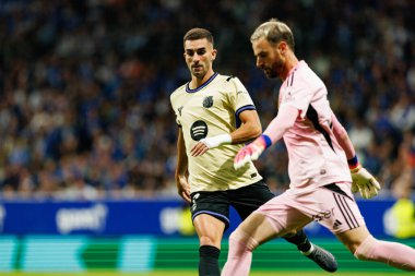 Ferran Torres seen during LaLiga EA SPORTS game between teams of Real Oviedo  and FC Barcelona at Carlos Tartiere Stadium (Maciej Rogowski/Ball Raw Images)