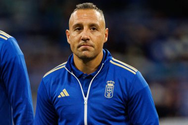 Santiago Santi Cazorla seen during LaLiga EA SPORTS game between teams of Real Oviedo  and FC Barcelona at Carlos Tartiere Stadium (Maciej Rogowski/Ball Raw Images)