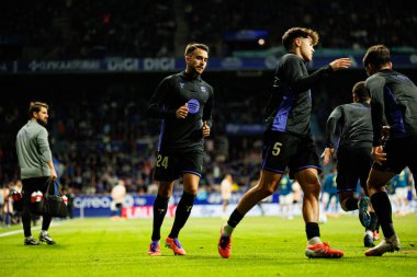 Eric Garcia seen during LaLiga EA SPORTS game between teams of Real Oviedo  and FC Barcelona at Carlos Tartiere Stadium (Maciej Rogowski/Ball Raw Images)