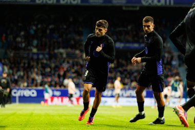 Pedri seen during LaLiga EA SPORTS game between teams of Real Oviedo  and FC Barcelona at Carlos Tartiere Stadium (Maciej Rogowski/Ball Raw Images)