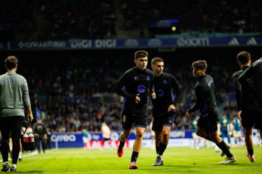 Pedri seen during LaLiga EA SPORTS game between teams of Real Oviedo  and FC Barcelona at Carlos Tartiere Stadium (Maciej Rogowski/Ball Raw Images)