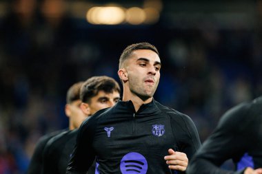 Ferran Torres seen during LaLiga EA SPORTS game between teams of Real Oviedo  and FC Barcelona at Carlos Tartiere Stadium (Maciej Rogowski/Ball Raw Images)