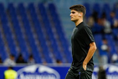 Gerard Martin seen during LaLiga EA SPORTS game between teams of Real Oviedo  and FC Barcelona at Carlos Tartiere Stadium (Maciej Rogowski/Ball Raw Images)