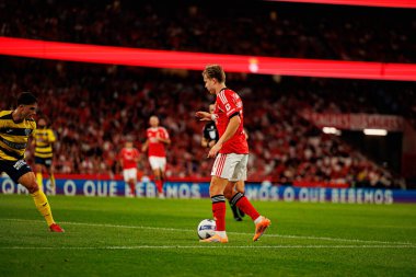 Andreas Schjelderup seen during Liga Portugal game between SL Benfica and Gil Vicente FC (Ball Raw Images/ Maciej Rogowski)