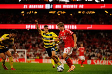 Andreas Schjelderup seen during Liga Portugal game between SL Benfica and Gil Vicente FC (Ball Raw Images/ Maciej Rogowski)