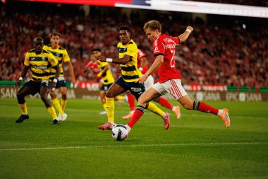 Andreas Schjelderup seen during Liga Portugal game between SL Benfica and Gil Vicente FC (Ball Raw Images/ Maciej Rogowski)