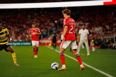 Andreas Schjeldrup seen during Liga Portugal game between SL Benfica and Gil Vicente FC (Ball Raw Images/ Maciej Rogowski)