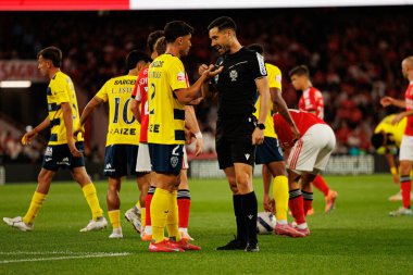 Ze Carlos and Jose Antonio Ferreira Goncalves seen during Liga Portugal game between SL Benfica and Gil Vicente FC (Ball Raw Images/ Maciej Rogowski)