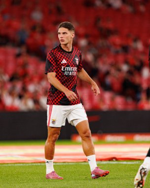 Georgiy Sudakov seen during Liga Portugal game between SL Benfica and Gil Vicente FC (Ball Raw Images/ Maciej Rogowski)