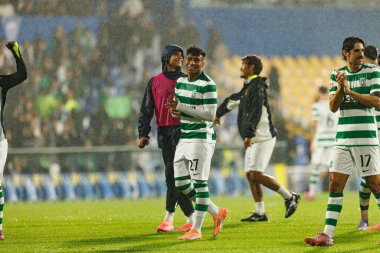 Alisson Santos seen during Liga Portugal game between teams of GD Estoril Praia and Sporting CP at Estadio Antonio Coimbra da Mota (Maciej Rogowski/Ball Raw Images)