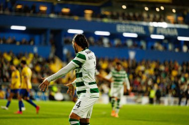 Giorgi Kochorashvili seen during Liga Portugal game between teams of GD Estoril Praia and Sporting CP at Estadio Antonio Coimbra da Mota (Maciej Rogowski/Ball Raw Images)