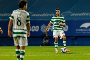 Goncalo Inacio seen during Liga Portugal game between teams of GD Estoril Praia and Sporting CP at Estadio Antonio Coimbra da Mota (Maciej Rogowski/Ball Raw Images)