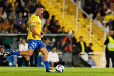 Felix Bacher seen during Liga Portugal game between teams of GD Estoril Praia and Sporting CP at Estadio Antonio Coimbra da Mota (Maciej Rogowski/Ball Raw Images)