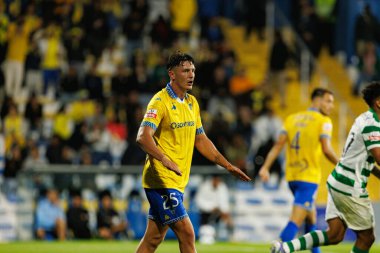 Felix Bacher seen during Liga Portugal game between teams of GD Estoril Praia and Sporting CP at Estadio Antonio Coimbra da Mota (Maciej Rogowski/Ball Raw Images)
