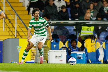 Francisco Trincao seen during Liga Portugal game between teams of GD Estoril Praia and Sporting CP at Estadio Antonio Coimbra da Mota (Maciej Rogowski/Ball Raw Images)