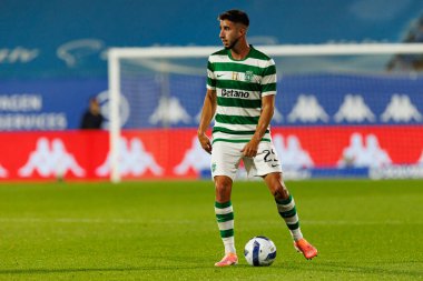 Goncalo Inacio seen during Liga Portugal game between teams of GD Estoril Praia and Sporting CP at Estadio Antonio Coimbra da Mota (Maciej Rogowski/Ball Raw Images)