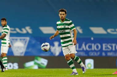 Pedro Goncalves seen during Liga Portugal game between teams of GD Estoril Praia and Sporting CP at Estadio Antonio Coimbra da Mota (Maciej Rogowski/Ball Raw Images)