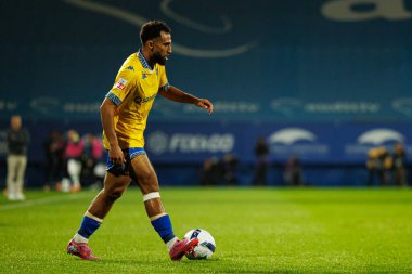 Rafik Guitane seen during Liga Portugal game between teams of GD Estoril Praia and Sporting CP at Estadio Antonio Coimbra da Mota (Maciej Rogowski/Ball Raw Images)