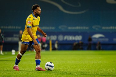 Rafik Guitane seen during Liga Portugal game between teams of GD Estoril Praia and Sporting CP at Estadio Antonio Coimbra da Mota (Maciej Rogowski/Ball Raw Images)